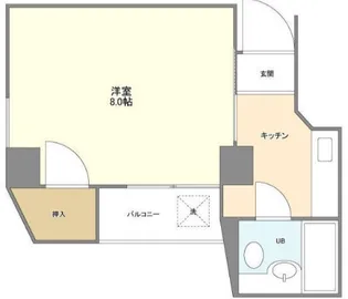 青葉台タワー【4階】の間取り