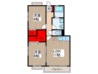 グランドソレ-ユI【3階】の間取り