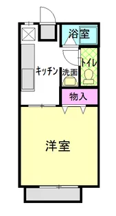 パナハイツ屋形2番館【2階】の間取り