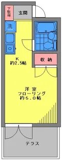 ポータラカ聖学【1階】の間取り