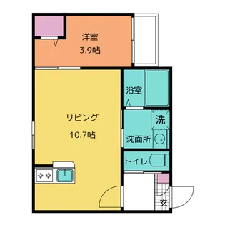 LECOCON桑名IV【1階】の間取り