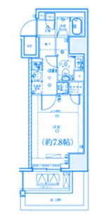 LEXE横濱関内【2階】の間取り