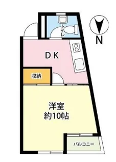 ガーベラマンション森下【5階】の間取り