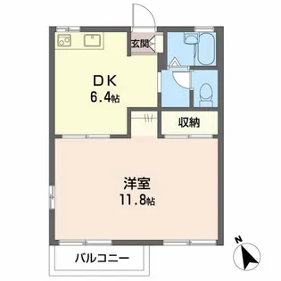 パストラルK【2階】の間取り