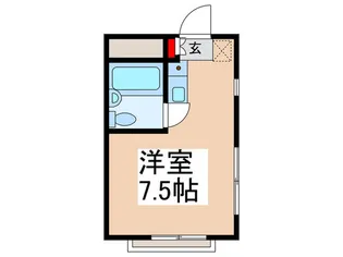 アネックス湯本【2階】の間取り