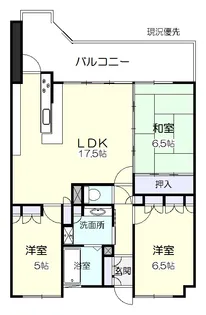 サーパスシティ東朝日町【2階】の間取り