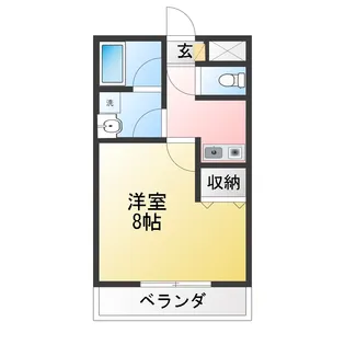けやき【2階】の間取り