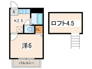 ペガサスI【2階】の間取り