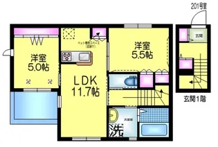 グランディール西習志野の間取り