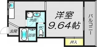 シャトー中島別館【3階】の間取り