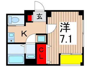 フォ-サイドハイツの間取り