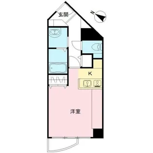 パークナードフィット田園調布【5階】の間取り