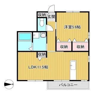 モデラート【1階】の間取り