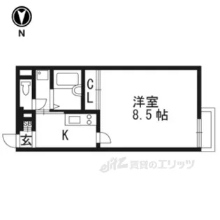 レオネクストトランクィル【1階】の間取り