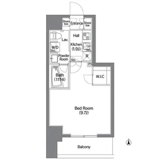コンフォリア錦糸町DEUX【3階】の間取り