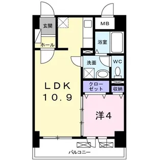 アルドーレ【2階】の間取り
