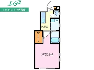 ボワリジェールC【1階】の間取り