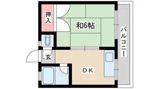 中善マンション【3階】の間取り