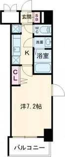 Chez・moi・Yokodutsumi【9階】の間取り