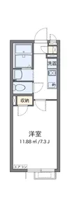 クレイノコルノ【1階】の間取り