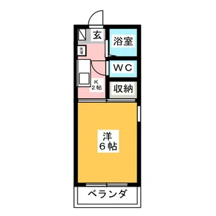 グリーンベリー【2階】の間取り