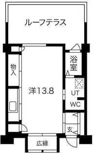 シティコート目黒3号棟【6階】の間取り