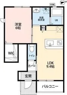 LOTUS杉谷南【1階】の間取り