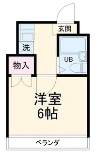 丸山コーポ【1階】の間取り