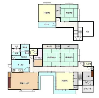 永楽町貸家の間取り