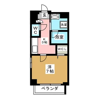 アミリア【2階】の間取り