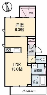 マグノリア カリーノII【2階】の間取り