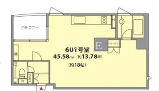 ファーロ南青山【6階】の間取り