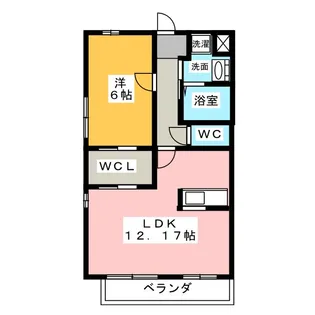 HEARTS【5階】の間取り