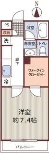 ベラカーサM&N【2階】の間取り