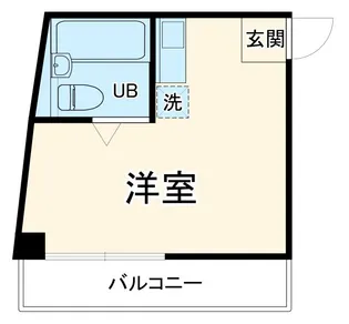 ベルハイツ入間【1階】の間取り