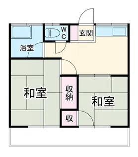 飛田ビル【1階】の間取り
