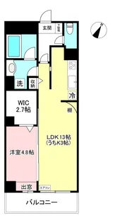 ラ・フレーズ【3階】の間取り