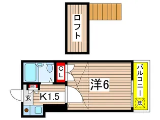 本厚木第7【2階】の間取り