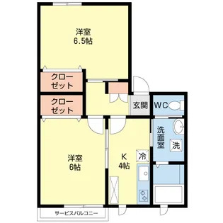La Maison Sato【2階】の間取り