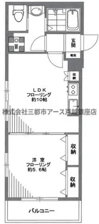 朝日リゾート【3階】の間取り