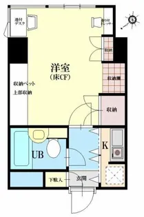 ラフィーネ早稲田【3階】の間取り