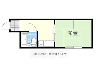 ナチュラル遠里小野【1階】の間取り