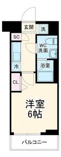 MAXIV CROS川口元郷【5階】の間取り