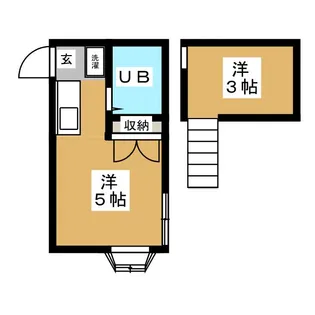 サンパレス【2階】の間取り