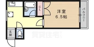 ハウゼY&K【3階】の間取り