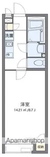 クレイノアムールIII【2階】の間取り