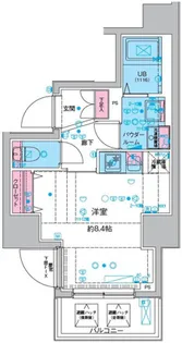GENOVIA本所吾妻橋III(ジェノヴィア本所吾妻橋3)【6階】の間取り