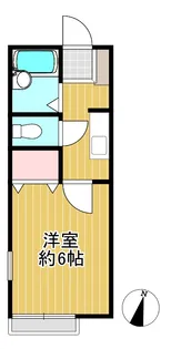 リバーサイド藍蓼【1階】の間取り