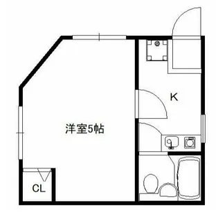 シティフラット板橋本町【2階】の間取り