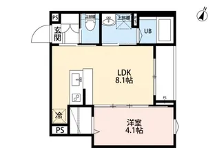 robot home 亥鼻【2階】の間取り